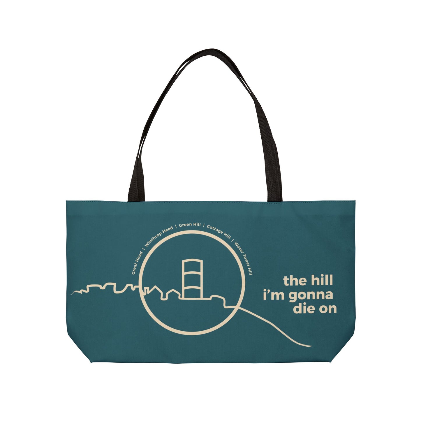 The Hill - Winthrop, MA - Tote Bag