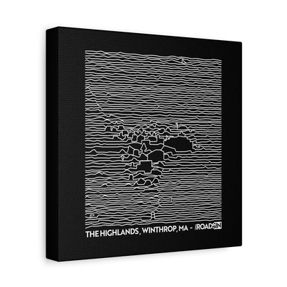 The Highlands Joy Division - Winthrop, MA - Canvas Print