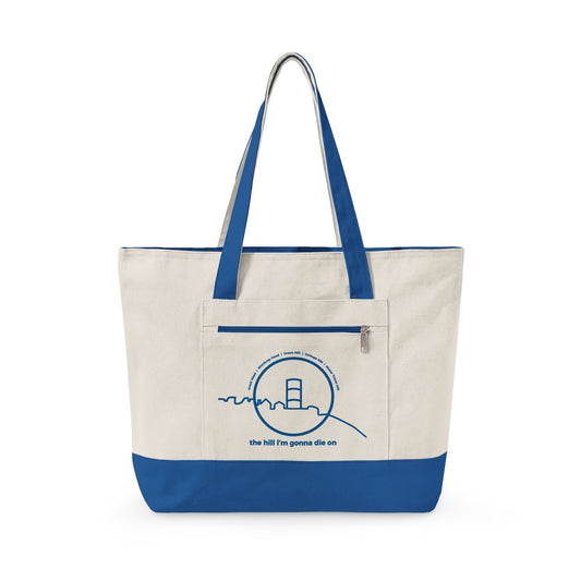 The Hill - Winthrop, MA - Beach Tote Canvas