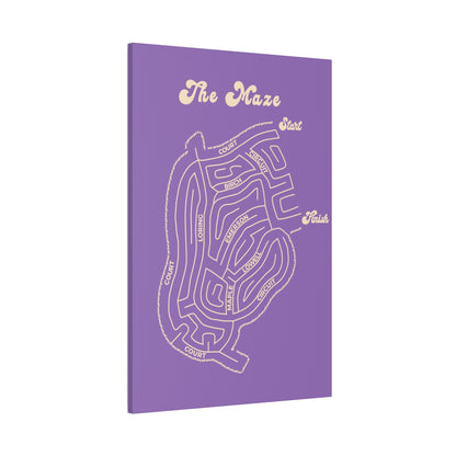 The Maze - Winthrop - canvas print