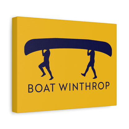 CanoeKids Boat Winthrop - Winthrop, MA - Canvas Print