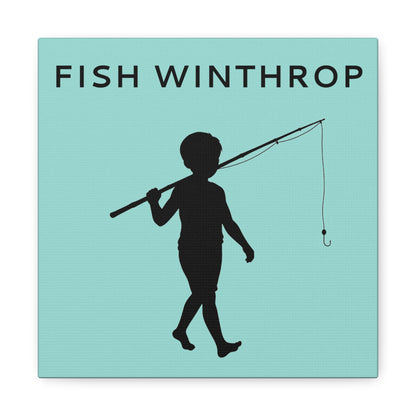 Fish Winthrop - Winthrop, MA - Canvas Print