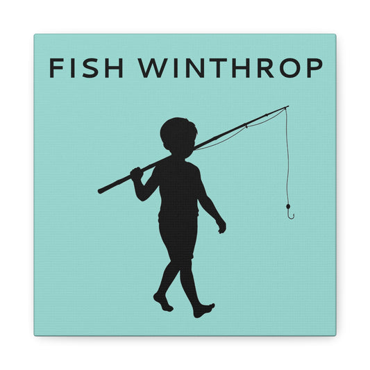 Fish Winthrop - Winthrop, MA - Canvas Print