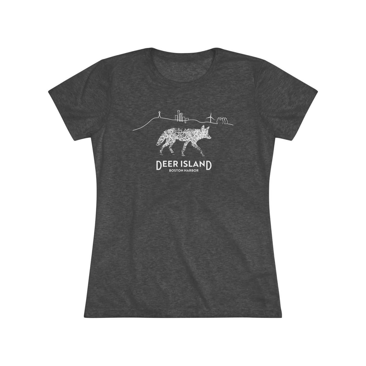 Deer Island Coyote - Women's Tee