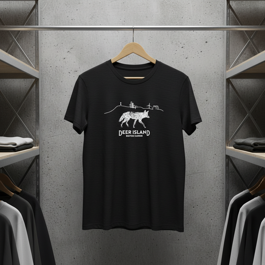Deer Island Coyote - Ladies Tee