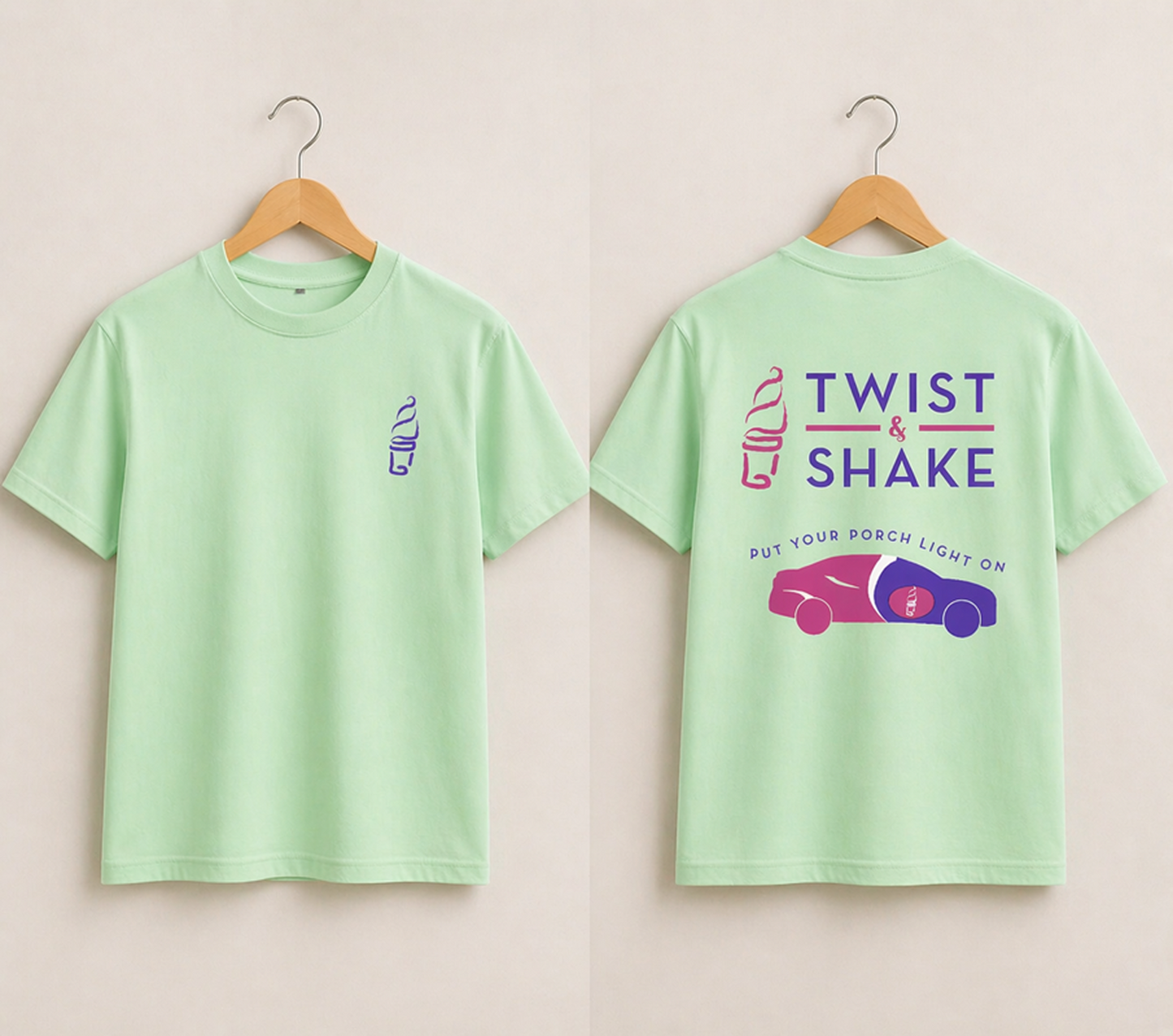 Twist & Shake Car - Winthrop, MA - Tee