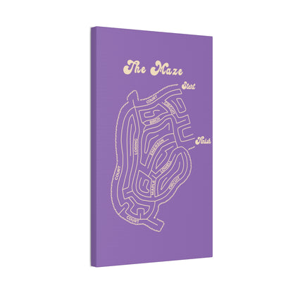 The Maze - Winthrop - canvas print