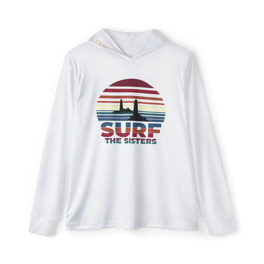 Surf the Sisters - Winthrop, MA - Longsleeve Beach Hoodie