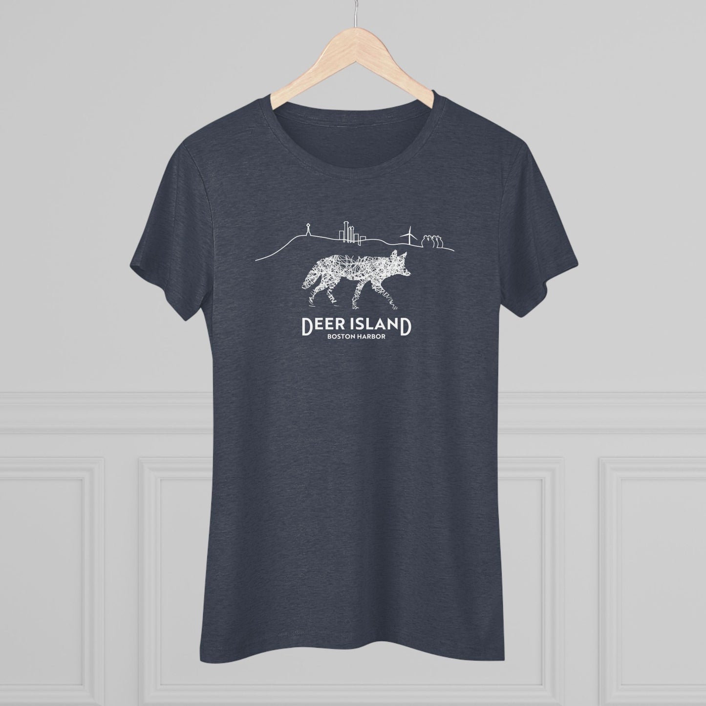 Deer Island Coyote - Women's Tee