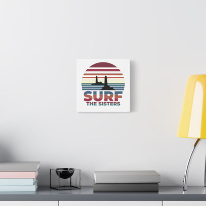 Surf The Sisters - Winthrop, MA - Canvas Print