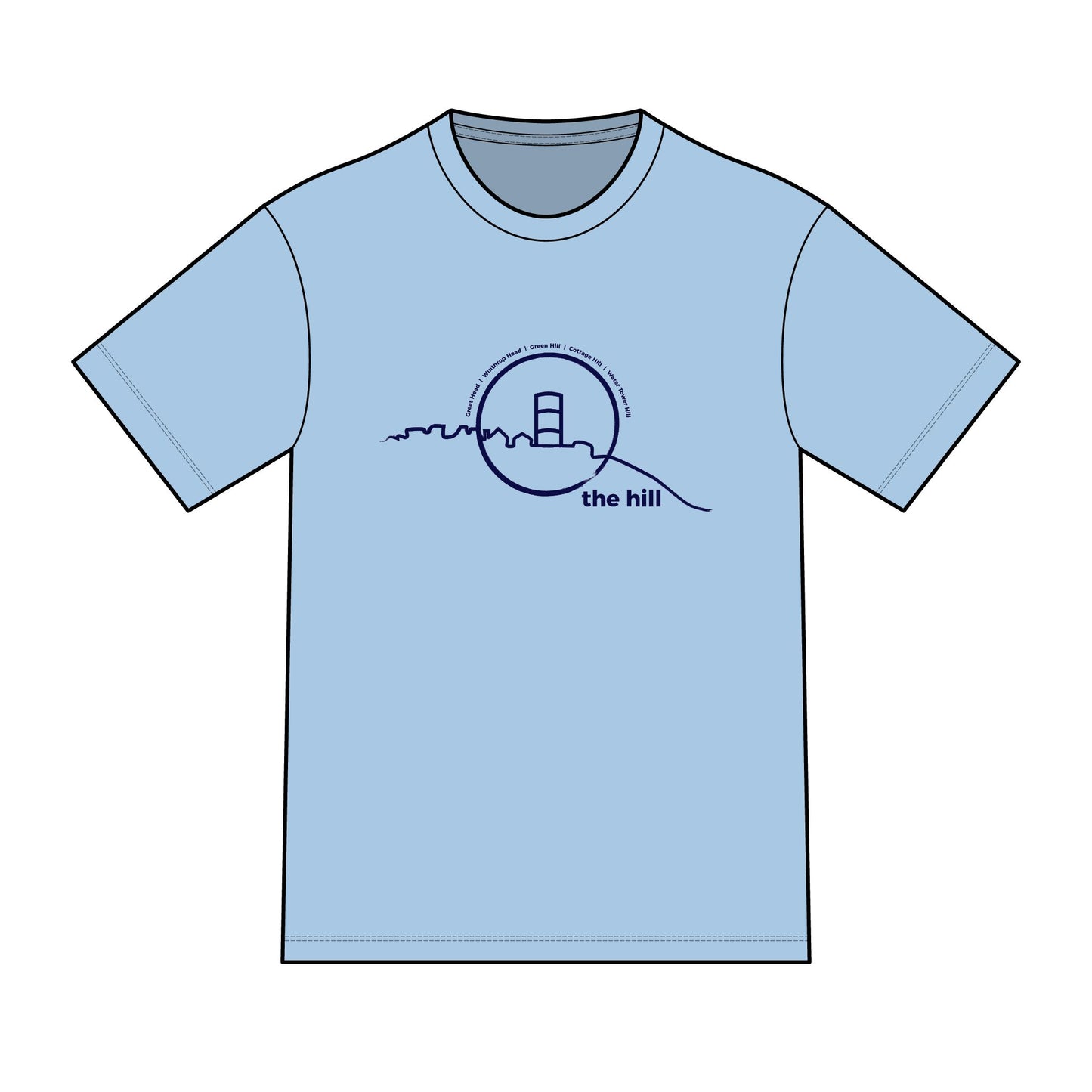 The Hill - Winthrop, MA - Tshirt