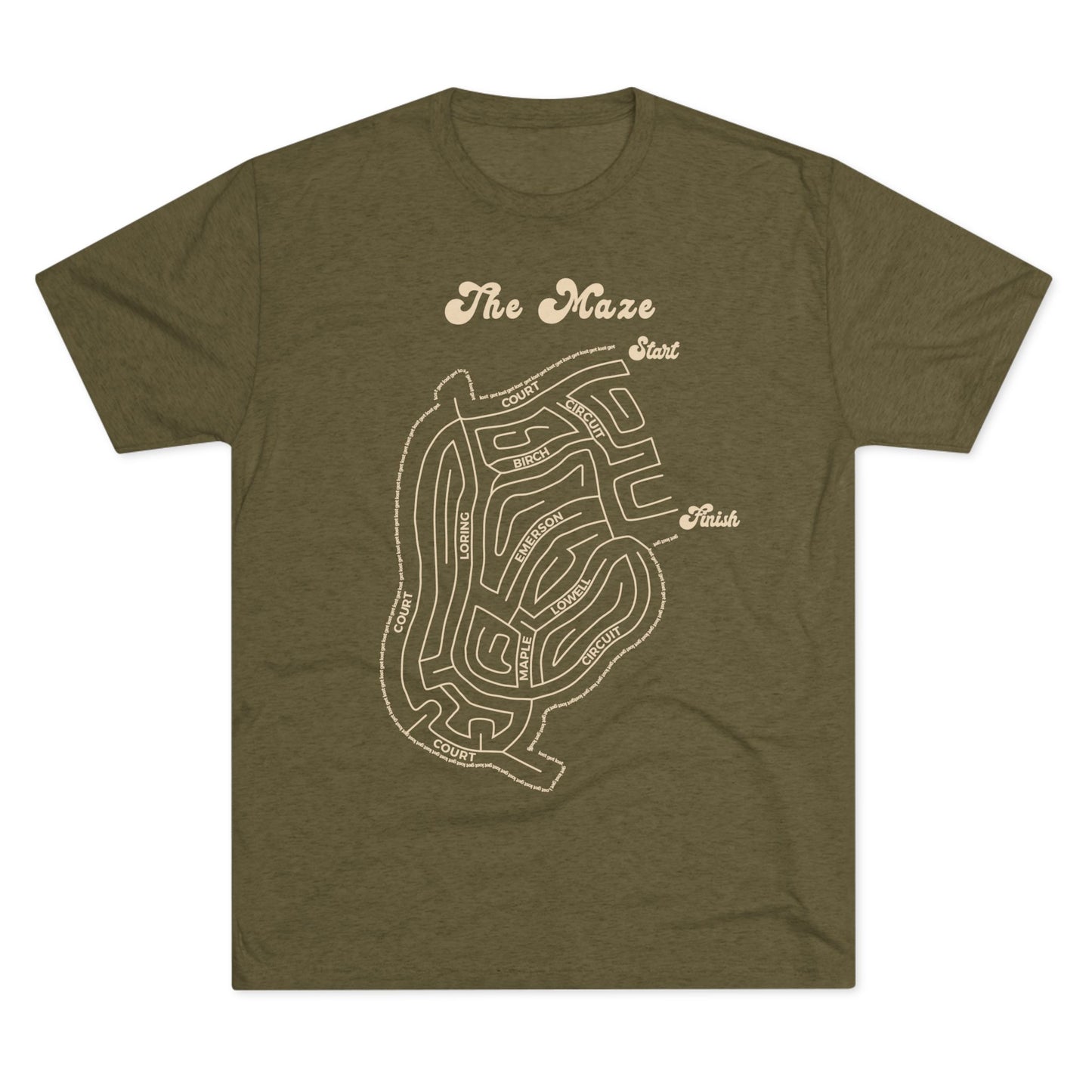The Maze - Comfy af Unisex Tee