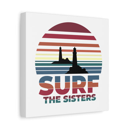 Surf The Sisters - Winthrop, MA - Canvas Print
