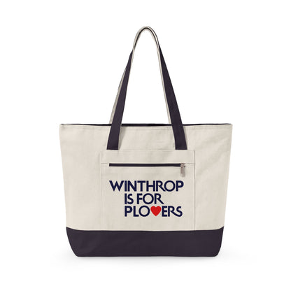 Plovers - Winthrop, MA - Beach Tote
