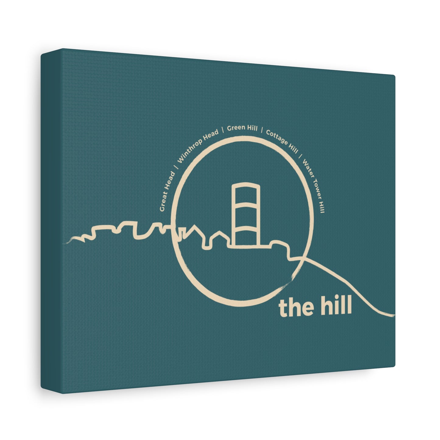 The Hill - Winthrop, MA - Canvas Print