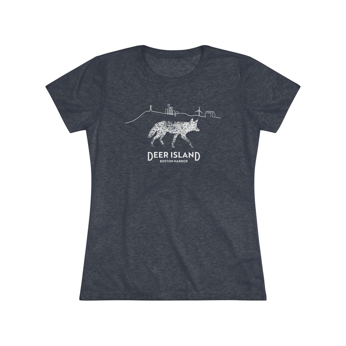 Deer Island Coyote - Women's Tee