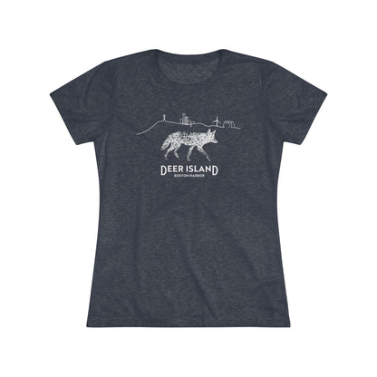 Deer Island Coyote - Women's Tee