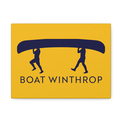 CanoeKids Boat Winthrop - Winthrop, MA - Canvas Print